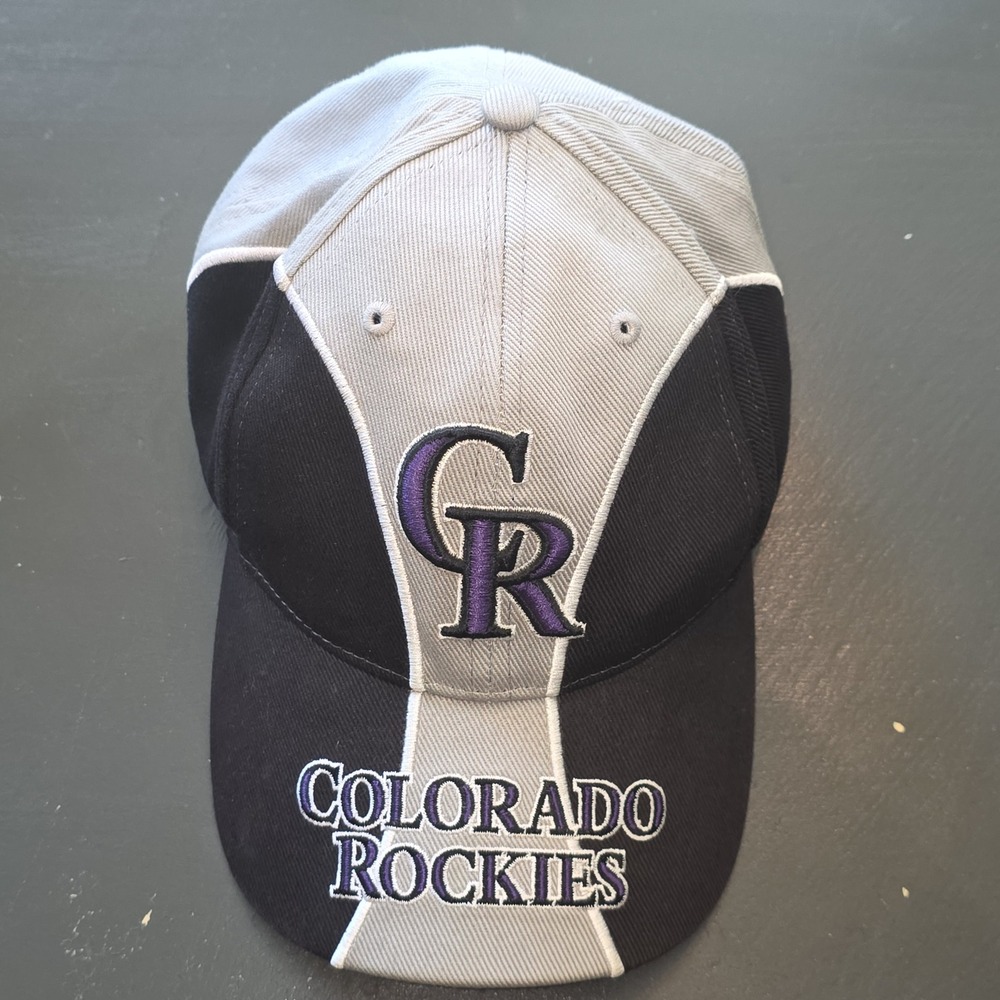 Vintage Colorado Rockies MLB Baseball Hat  Adjustable Twins Enterprise